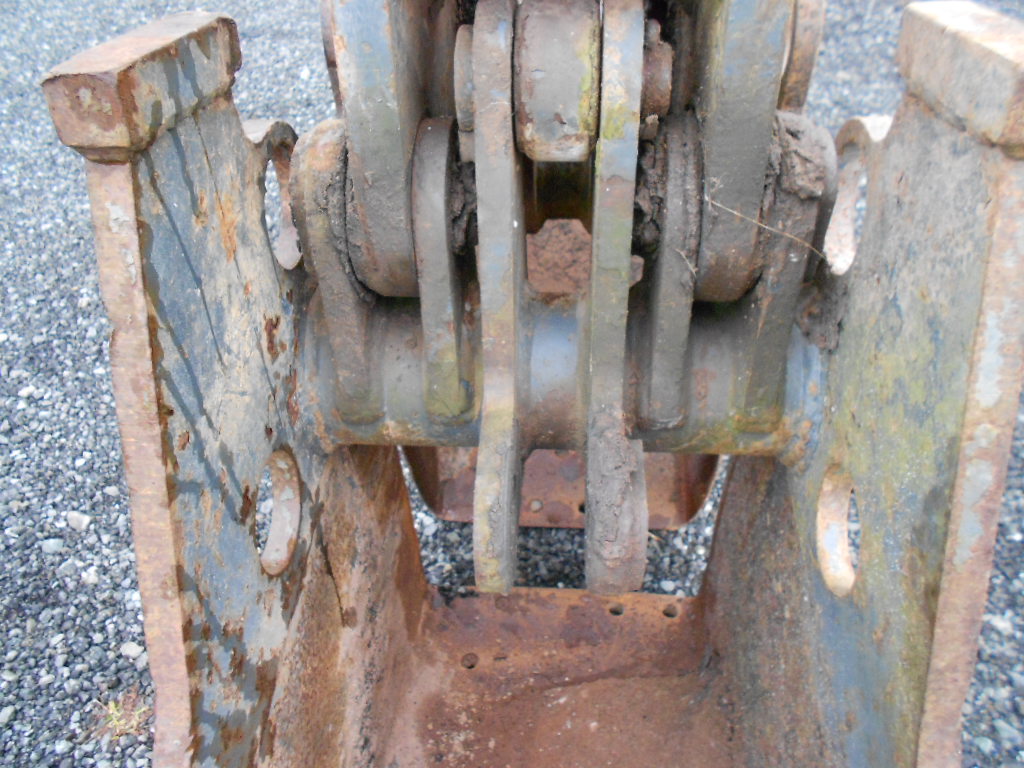 Greifer / Schaufel für Bagger Teileträger