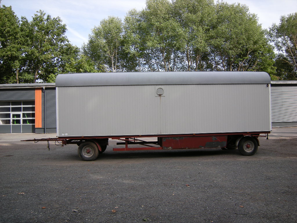 Bauwagen Anhänger 2- achs OSTAFA ZR8024S