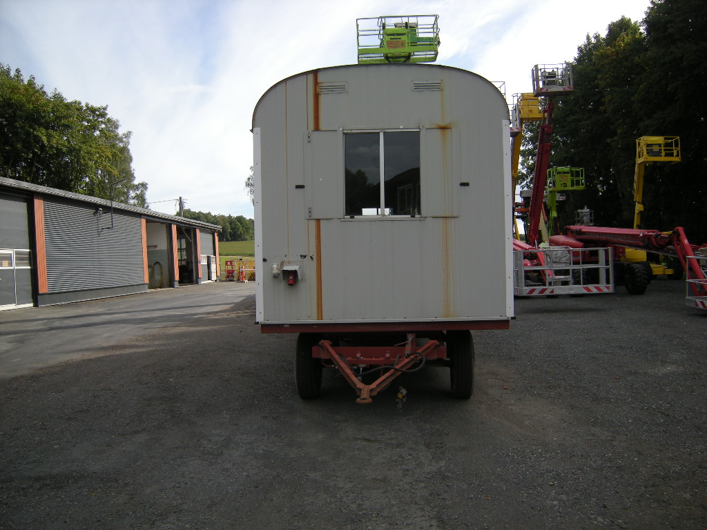 Bauwagen Anhänger 2- achs OSTAFA ZR8024S