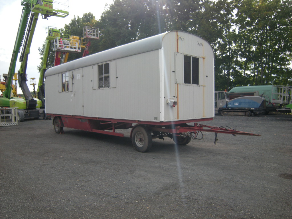 Bauwagen Anhänger 2- achs OSTAFA ZR8024S