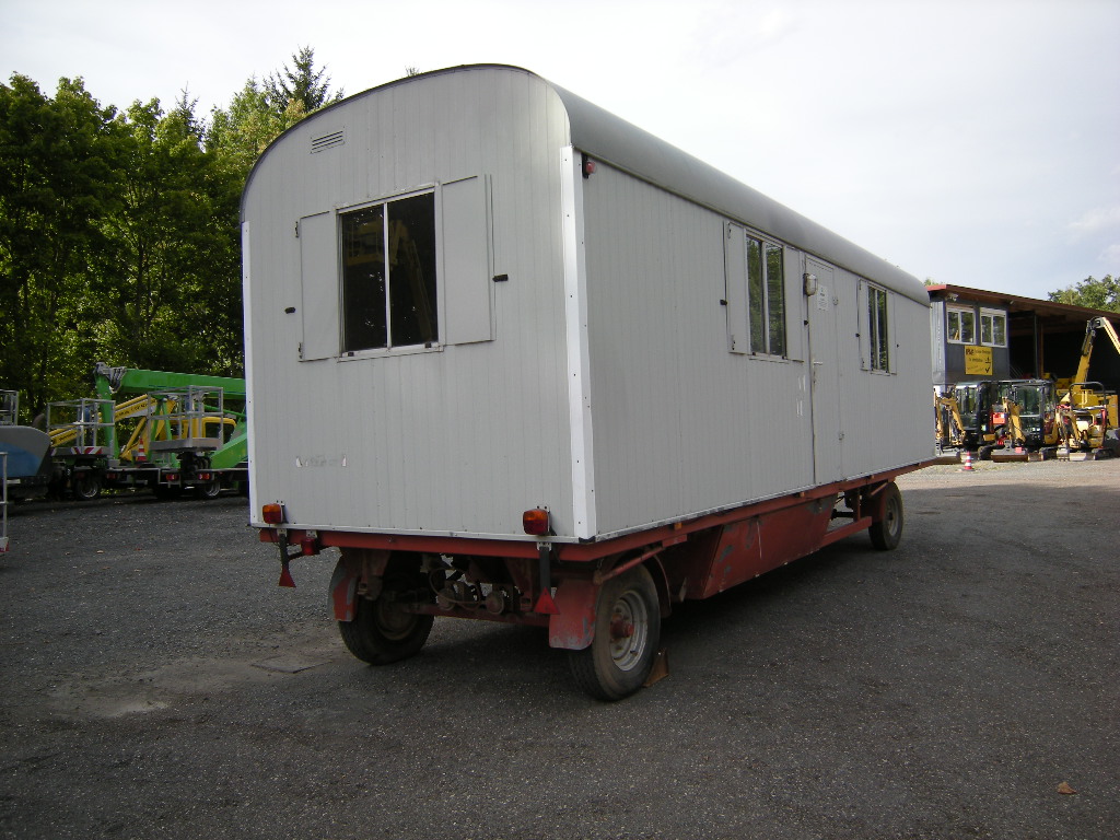 Bauwagen Anhänger 2- achs OSTAFA ZR8024S