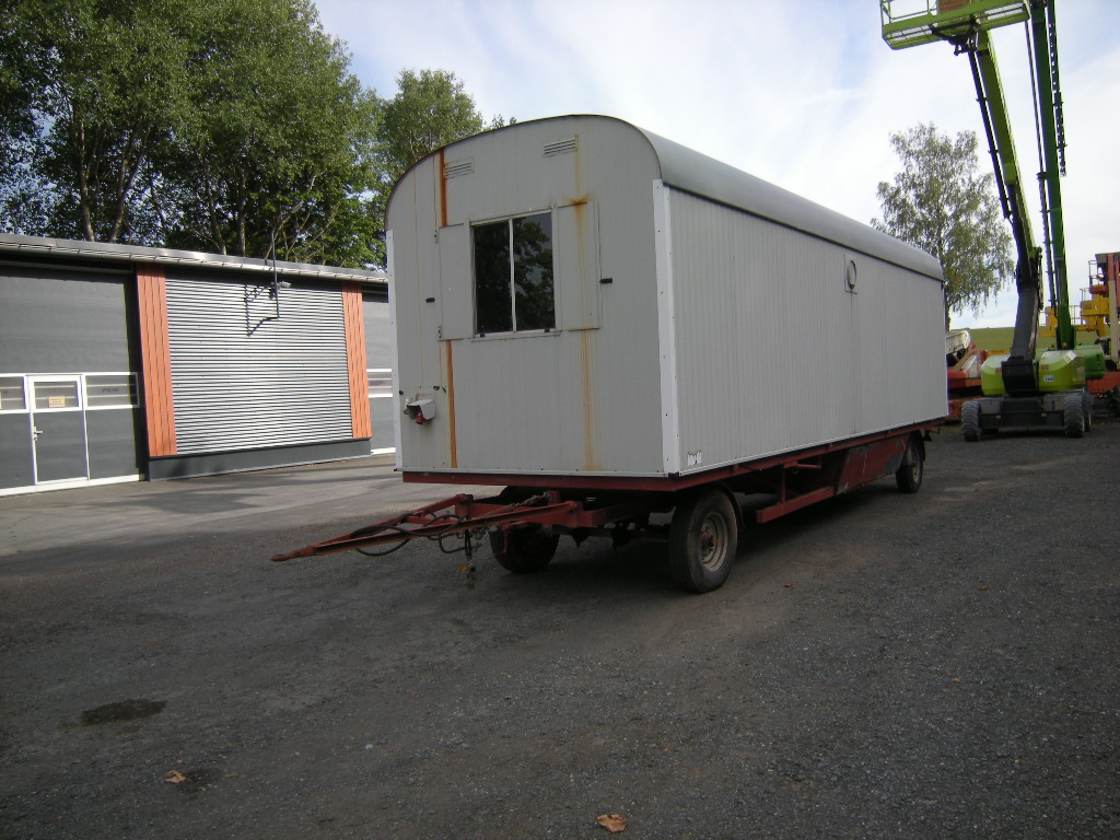 Bauwagen Anhänger 2- achs OSTAFA ZR8024S