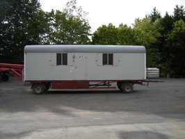 Bauwagen Anhänger 2- achs OSTAFA ZR8024S