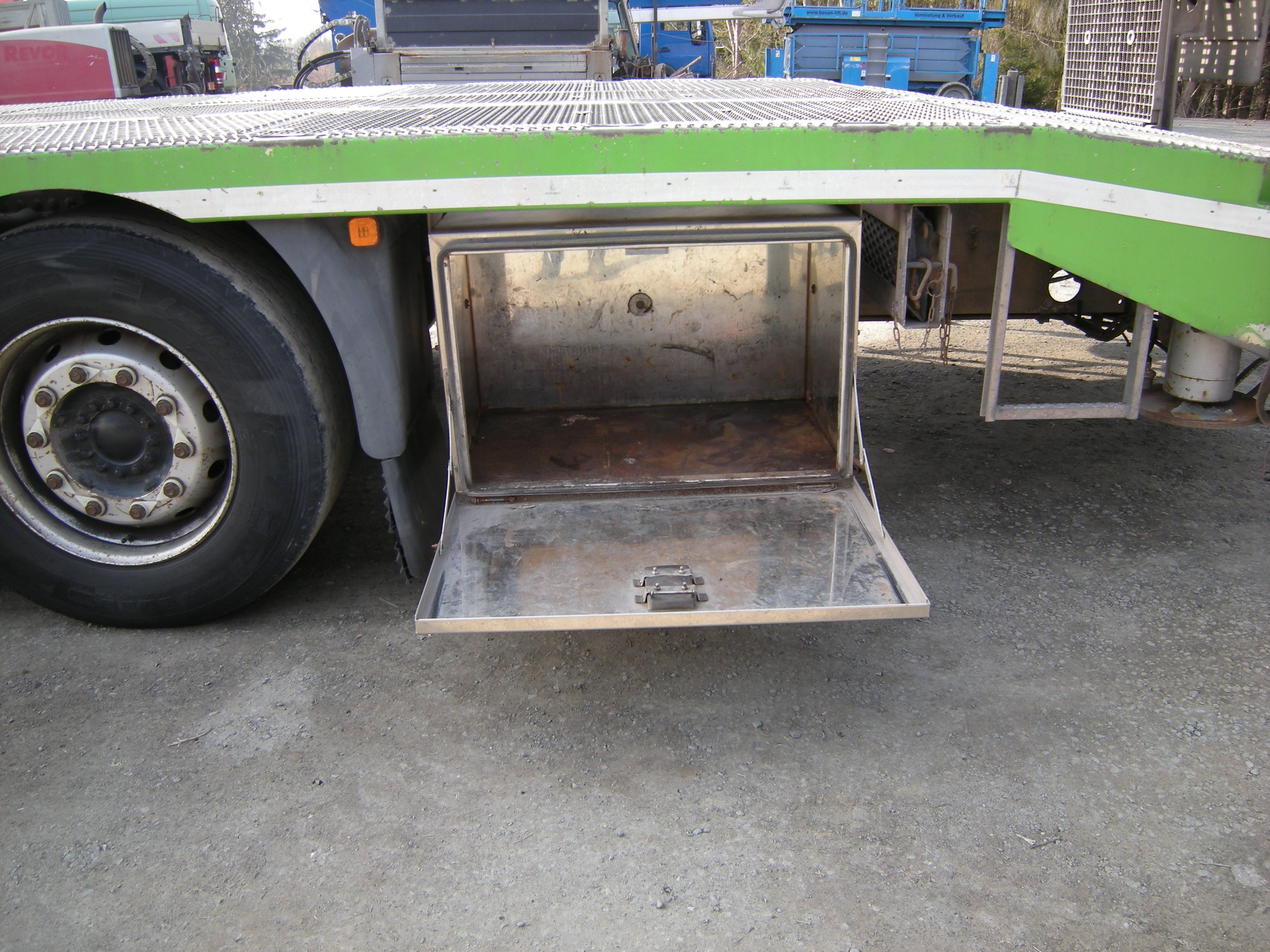 MAN 35.400 Zanner Plateau, Rampen, Winde