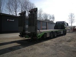 MAN 35.400 Zanner Plateau, Rampen, Winde