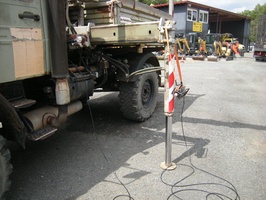 Mercedes-Benz Unimog U 1250 / U427/11 mit Kran