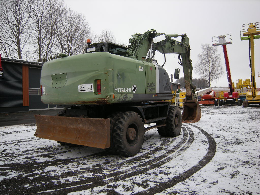 Mobilbagger Hitachi ZX190W-3