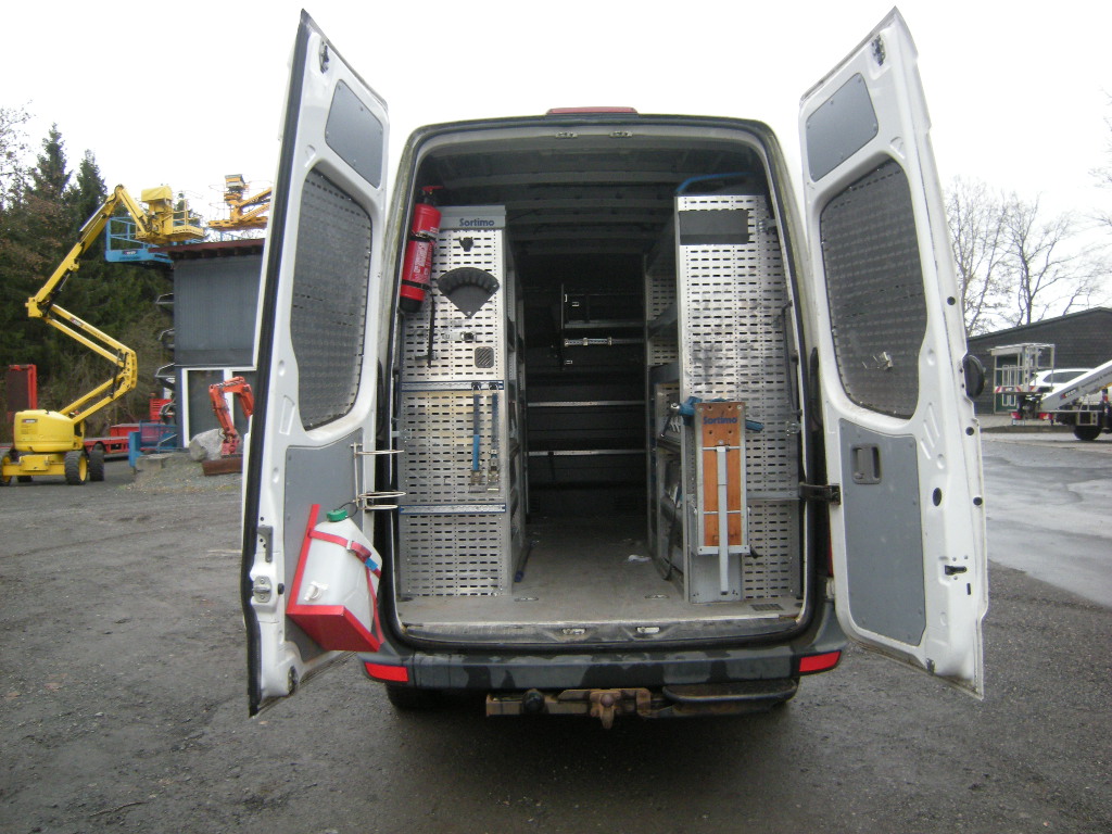 VW Crafter 2EKE2 Werkstatt Ausbau Sortimo