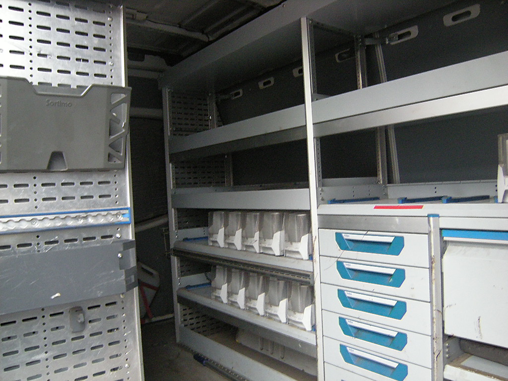 VW Crafter 2EKE2 Werkstatt Ausbau Sortimo