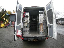 VW Crafter 2EKE2 Werkstatt Ausbau Sortimo