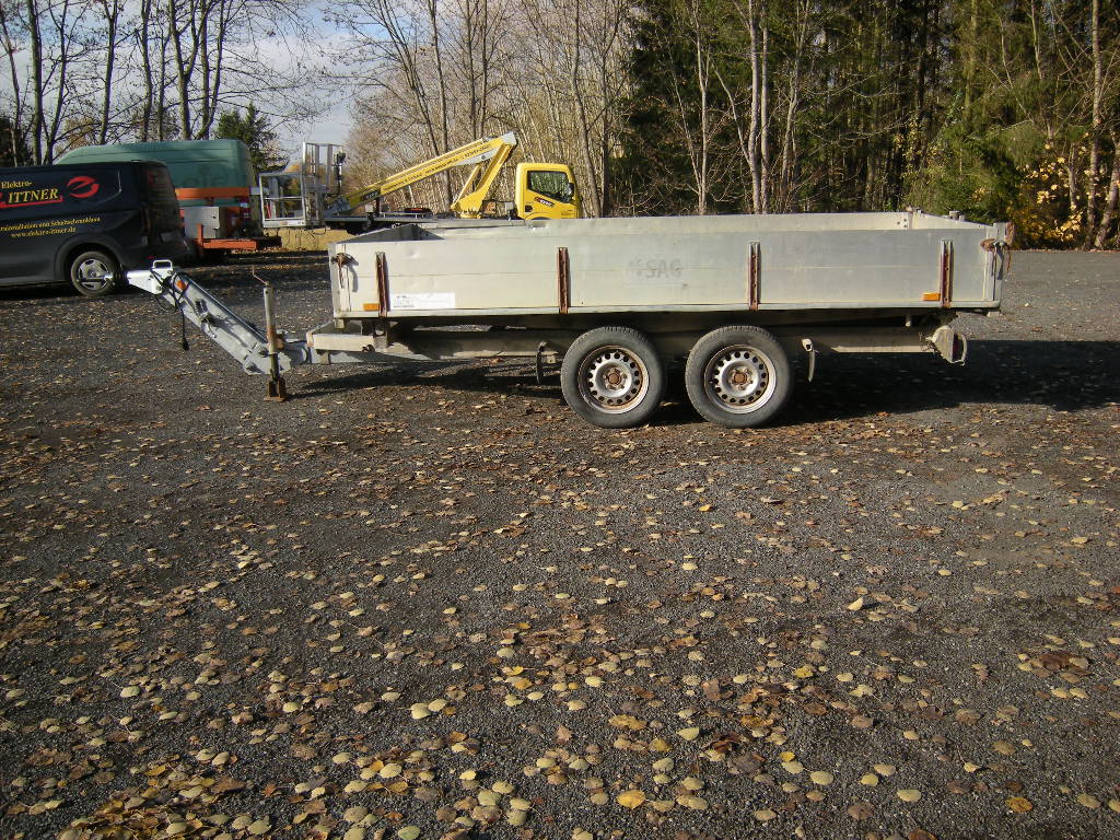 Kastenanhänger 2- achs Münz, Otto PK27 mit Rampen