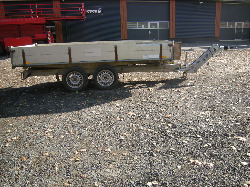 Kastenanhänger 2- achs Münz, Otto PK27 mit Rampen