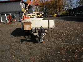 Kastenanhänger 2- achs Münz, Otto PK27 mit Rampen