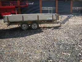 Kastenanhänger 2- achs Münz, Otto PK27 mit Rampen