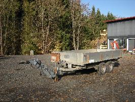 Kastenanhänger 2- achs Münz, Otto PK27 mit Rampen