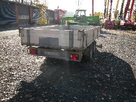 Kastenanhänger 2- achs Münz, Otto PK27 mit Rampen