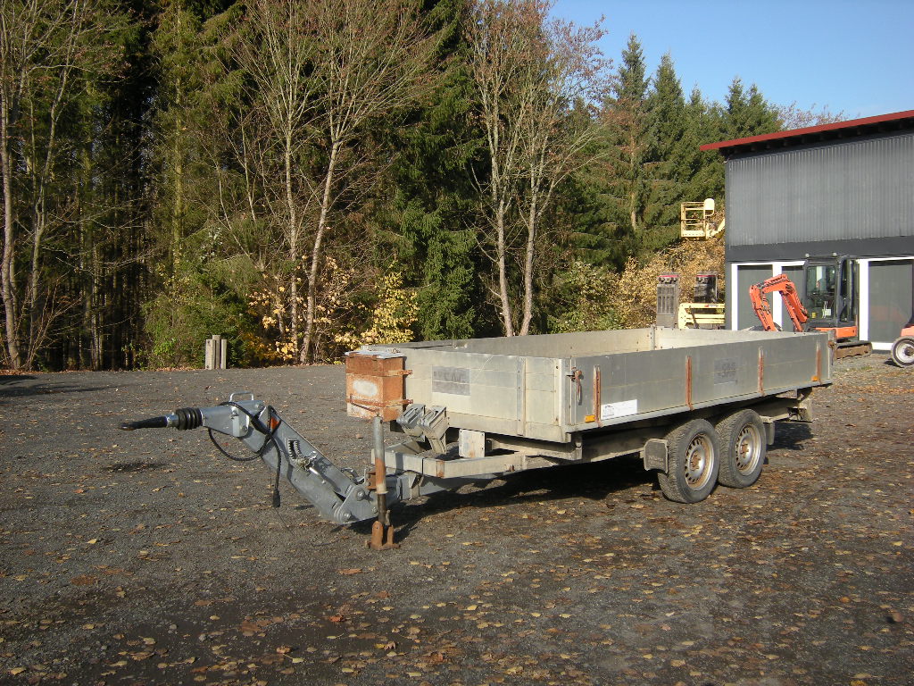 Kastenanhänger 2- achs Münz, Otto PK27 mit Rampen