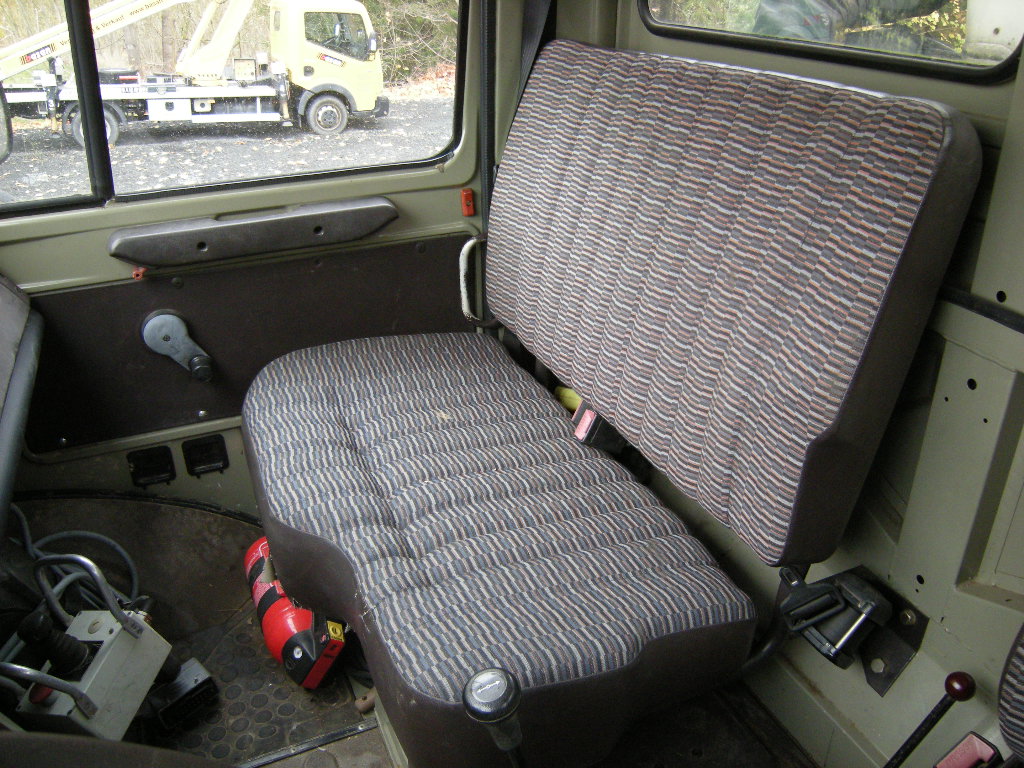 Mercedes Benz Unimog U2100 mit Kran Palfinger PK14500D