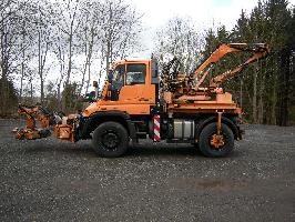 Mercedes Benz Unimog U400 Mähzug, Mulag