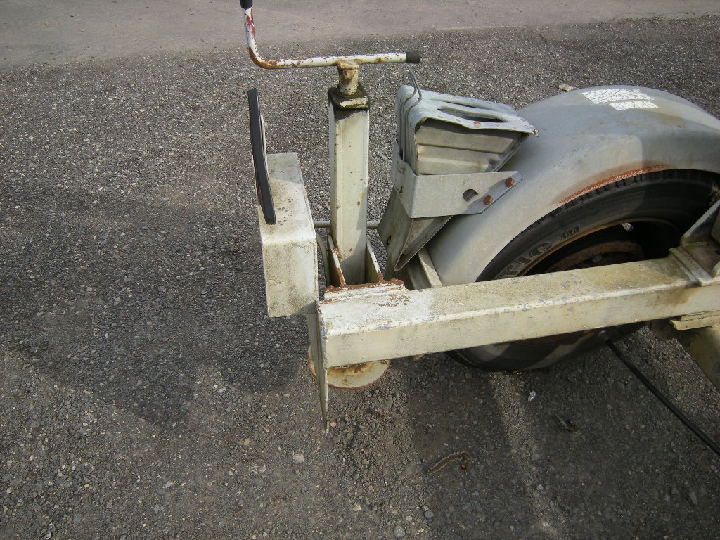 Anhänger für Kabeltrommeln Jacob Thaler !Achse verbogen!