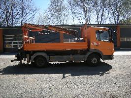 Mercedes Benz MB 918 mit Kran Terex TLC 65.2